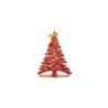 Árvore de Natal Decorativa 45cm - Bark for Christmas Prata - Alessi