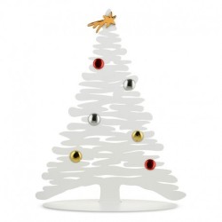 Árvore de Natal Decorativa 45cm - Bark for Christmas Prata - Alessi
