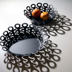 Fruteira Perfurada Inox 22cm - Vimini - Alessi