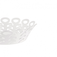 Perforated Stainless Steel Fruit Bowl – Vimini – Alessi