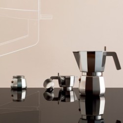 Cafeteira Expresso 1 Chávena - Moka - Alessi