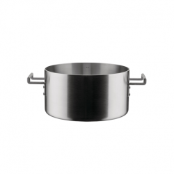 Caçarola com 2 Pegas 20cm - Convivio Aço - Alessi