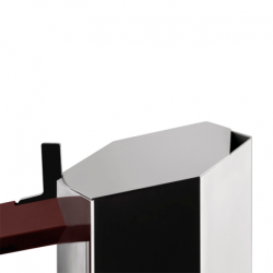 Cafeteira Café Expresso Indução 3 Chávenas - Menhir Inox - Alessi