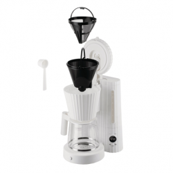 Máquina de Café de Filtro Preto - Plissé - Alessi