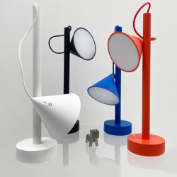 Lampe portable rechargeable noire - Tsumiki - Alessi