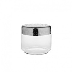 Frasco com Tampa Hermética 1lt - Dressed Prata - Alessi
