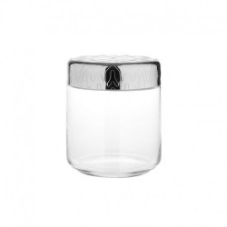 Frasco com Tampa Hermética 1lt - Dressed Prata - Alessi