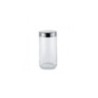 Recipiente Vidro Hermético 1Lt - Veneer Prata - Alessi