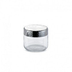 Recipiente Vidro Hermético 1Lt - Veneer Prata - Alessi