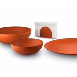 Porta-Guardanapos - Veneer Prata - Alessi