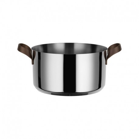 Cacerola con asas - Edo acero inoxidable - Alessi