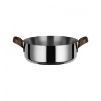 Shallow Casserole with Handles – Edo Stainless Steel – Alessi