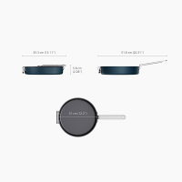 Space Non-Stick Ceramic Shallow Frying Pan – Joseph Joseph
