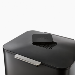 Balde do Lixo 60L Inox - Totem Max - Joseph Joseph
