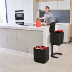 Balde do Lixo 60L Inox - Totem Max - Joseph Joseph