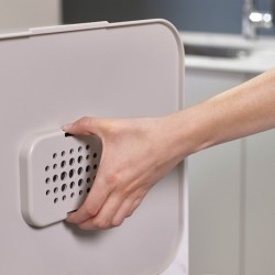 Balde do Lixo 60L Inox - Totem Max - Joseph Joseph