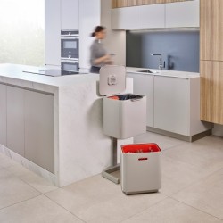 Balde do Lixo 60L Inox - Totem Max - Joseph Joseph