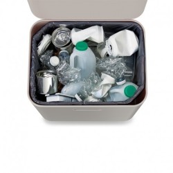 Balde do Lixo 60L Inox - Totem Max - Joseph Joseph