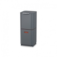 Cubo de basura de acero inoxidable - Totem Compact - Joseph Joseph