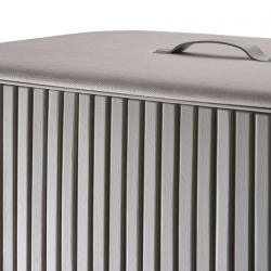 Cesto para Roupa Suja Tripartido 90L Preto - Tota Luxe - Joseph Joseph