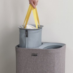 Cesto para Roupa 60L Cinza - Tota - Joseph Joseph