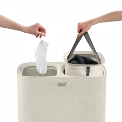 Cesto para Roupa 60L Cinza - Tota - Joseph Joseph