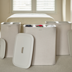 Cesto para Roupa 60L Cinza - Tota - Joseph Joseph