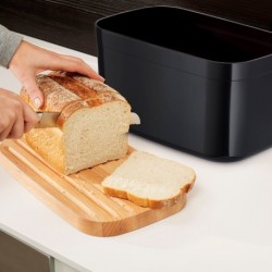 Caixa para Pão com Tábua Branco - Bread Bin - Joseph Joseph