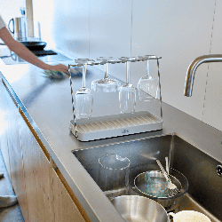Folding Wine Glass Drying Rack - DrySmart | Joseph Joseph