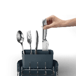 Escurreplatos Compacto - Extend Slim Steel | Joseph Joseph