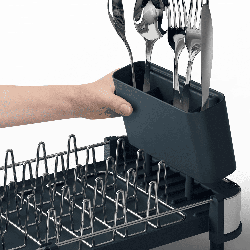Escorredor de Loiça Compacto - Extend Slim Steel - Joseph Joseph