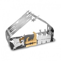 Belén de Navidad - Bark Crib Inox E - Alessi