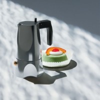 Cafetière à expresso – Ossidiana Inox – Alessi
