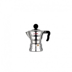 Cafetera para café espresso - Moka Alessi de acero inoxidable - A di Alessi