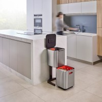 Stainless Steel Trash Can – Totem Compact – Joseph Joseph