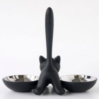 Comedero doble para gato - Tigrito - A Di Alessi