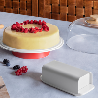 Kuchenplatte mit Haube – Mattina – Alessi