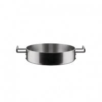 Casserole basse à 2 anses – Convivio Acier – Alessi