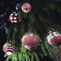 Lot de 2 boules de Noël Set 1 - Delight - Alessi