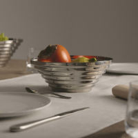 Corbeille ronde en inox - Maya - Alessi