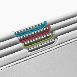 Conjunto 4 Tábuas de Corte com Estojo - Folio Steel | Joseph Joseph