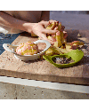 2-in-1 Fruit & Vegetable Cutter - Nest Press | Joseph Joseph