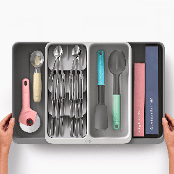Organizador Talheres e Utensílios Extensível - DrawerStore | Joseph Joseph