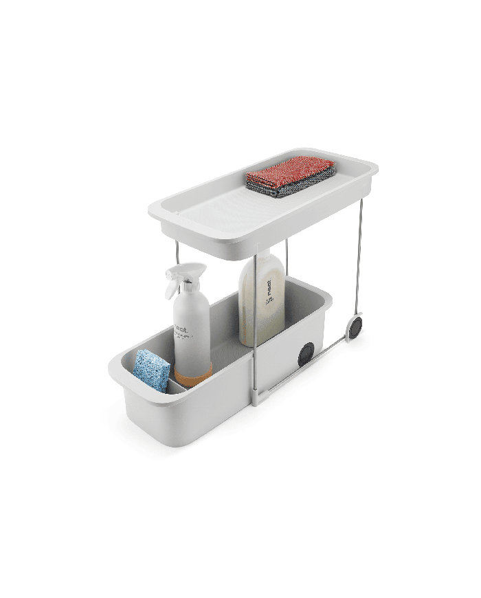 Organizador de armario de 2 niveles con ruedas - CupboardStore | Joseph Joseph