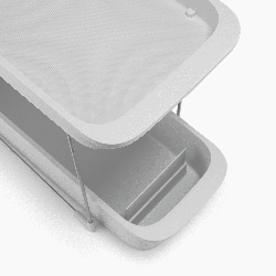 Organizador de armario de 2 niveles con ruedas - CupboardStore | Joseph Joseph