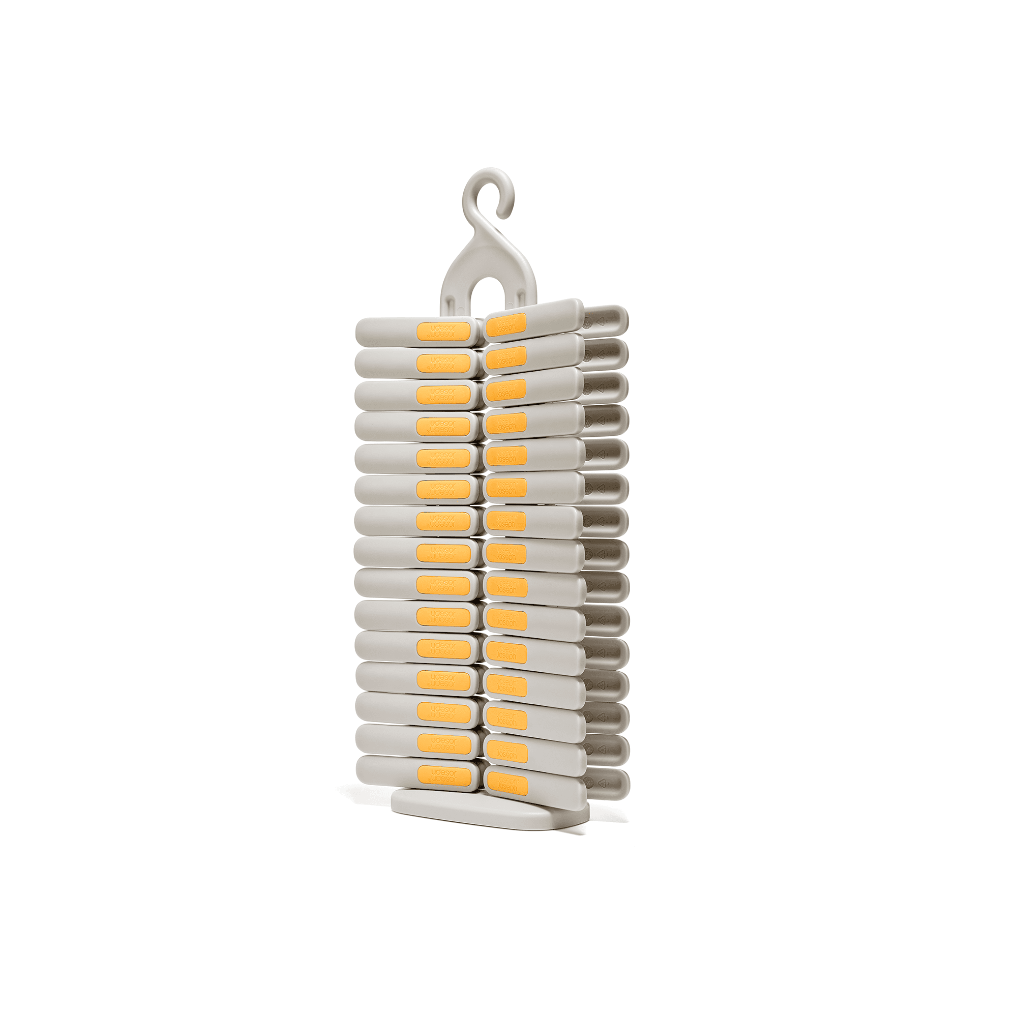 Set de 30 pinzas para ropa con soporte - PegStore | Joseph Joseph