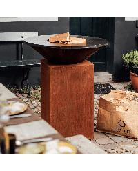 Classic+ Corten 85 Wood-Fired Barbecue | OFYR