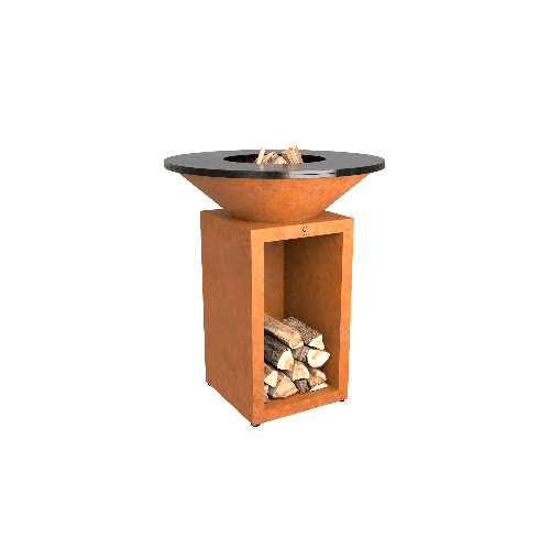 Barbecue a Lenha Classic+ Storage Corten | OFYR