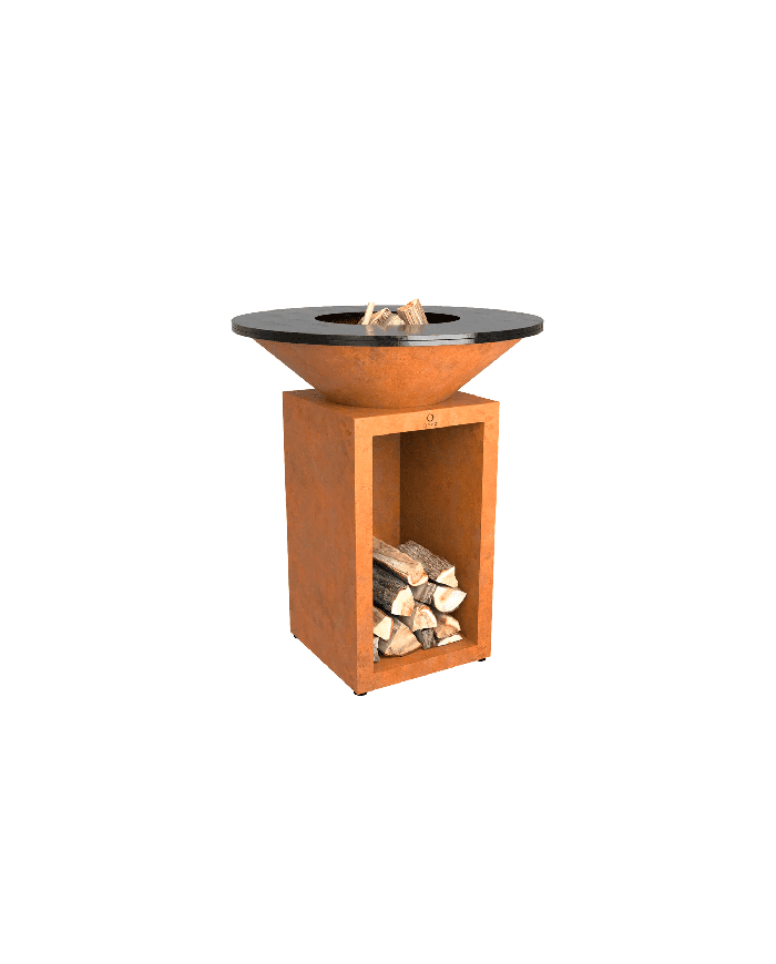 Barbecue a Lenha Classic+ Storage Corten | OFYR