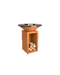 Barbacoa de leña Classic+ Storage Corten | OFYR